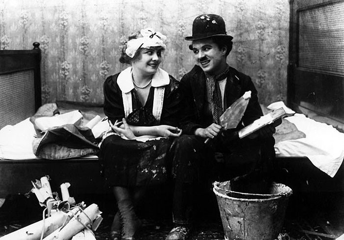 Dokument Film o&nbsp;filmu Chaplin lepičem tapet