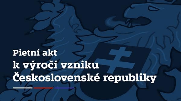 Pietní akt k 108. výročí vzniku Československé republiky