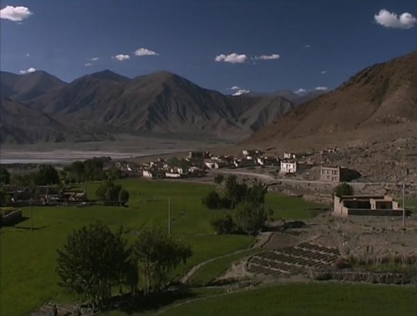Tibetský Himálaj s náhorní plošinou