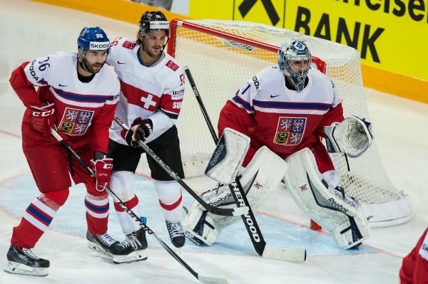 Hokej: Česko - Švýcarsko