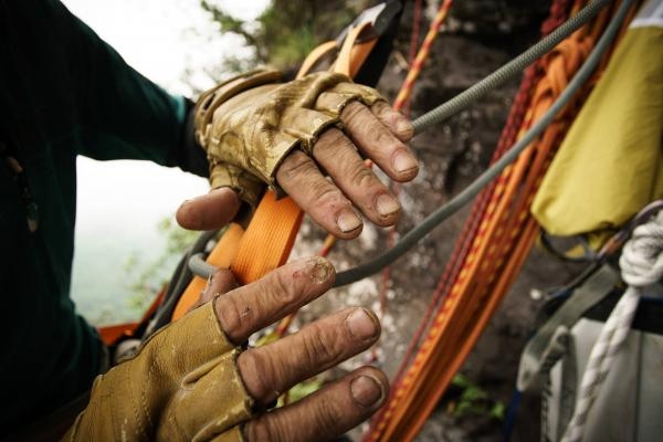 Big wall climber Gareth Leah
