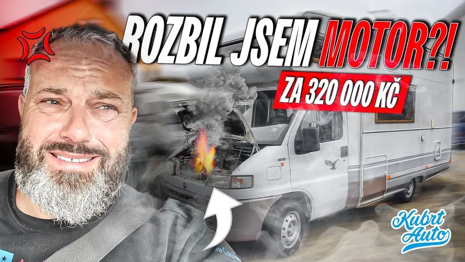 Kubrt:V přímém přenosu jsem zničil motor