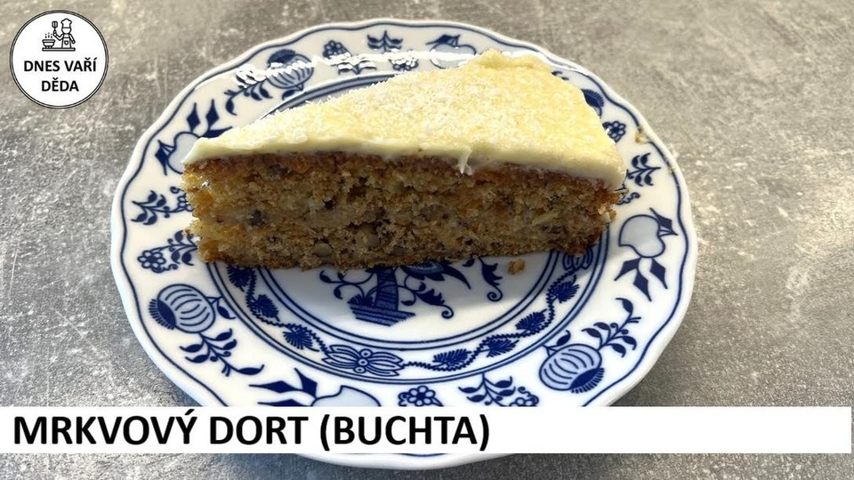 Mrkvový dort buchta