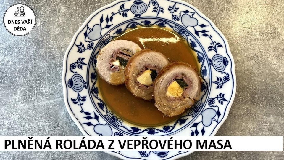 Plněná roláda z&nbsp;vepřového masa