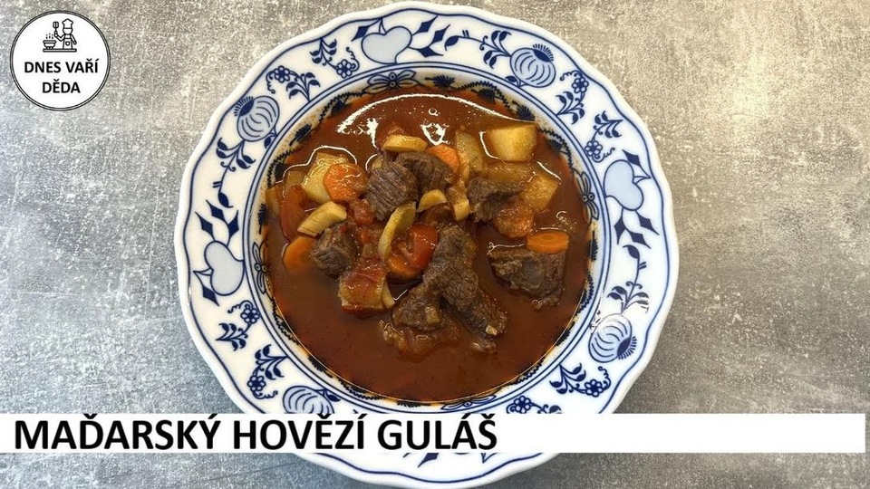 Maďarský hovězí guláš