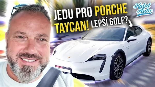 Kubrt:Bouraný Porsche Taycan za 76 tis.€
