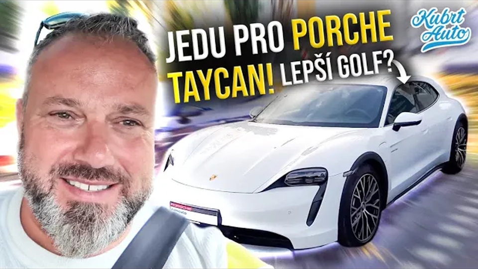Kubrt:Bouraný Porsche Taycan za 76 tis.€