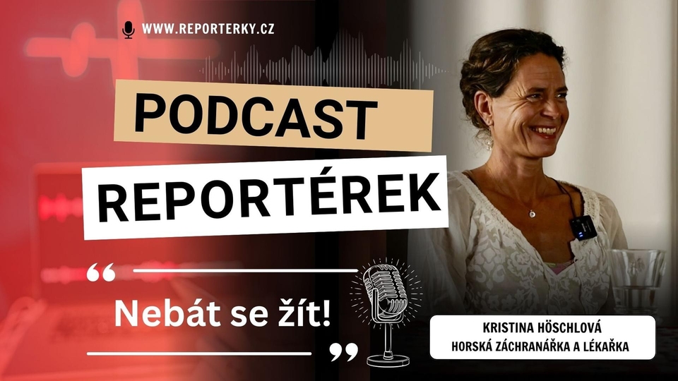 Kristina Höschlová v Podcastu Reportérek