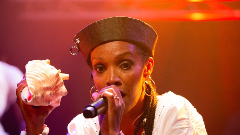 Célia Wa au festival le mois kréyol