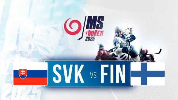MS v hokeji 2025: Slovensko - Fínsko