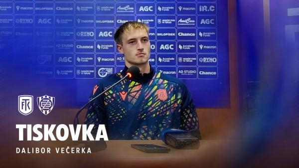 Tiskovka Dalibora Večerky po Zbrojovce