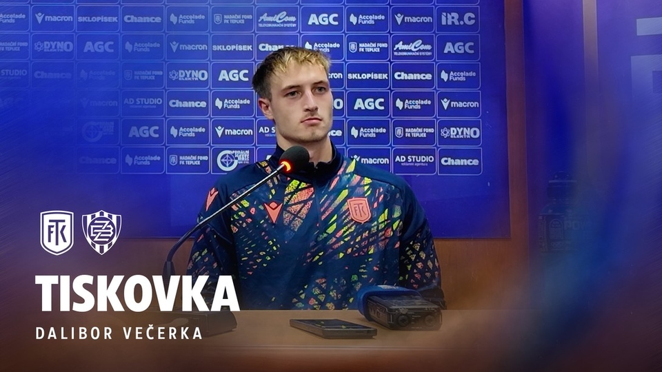 Tiskovka Dalibora Večerky po Zbrojovce