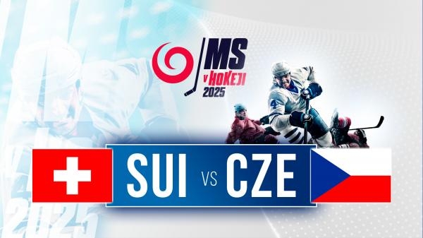 MS v hokeji 2025: Švajčiarsko - Česko