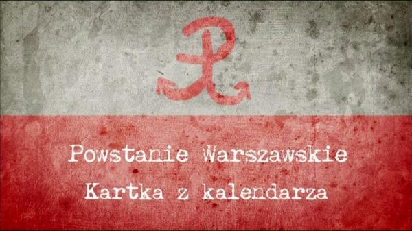 Kartka z kalendarza - Powstanie Warszawskie