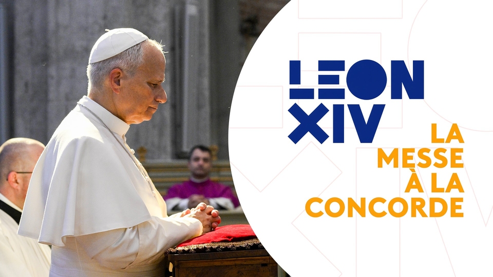 La messe célébrée par le pape a la Concorde